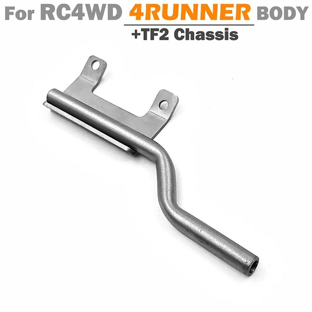 RC Car Metal Exhaust Pipe Part for RC4WD 4RUNNER BODY TF2 Chassis Car Upgrade Parts