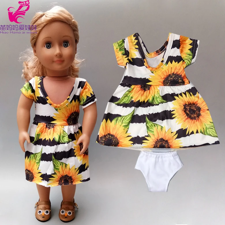 Baby Doll soft flower dress under pants 18