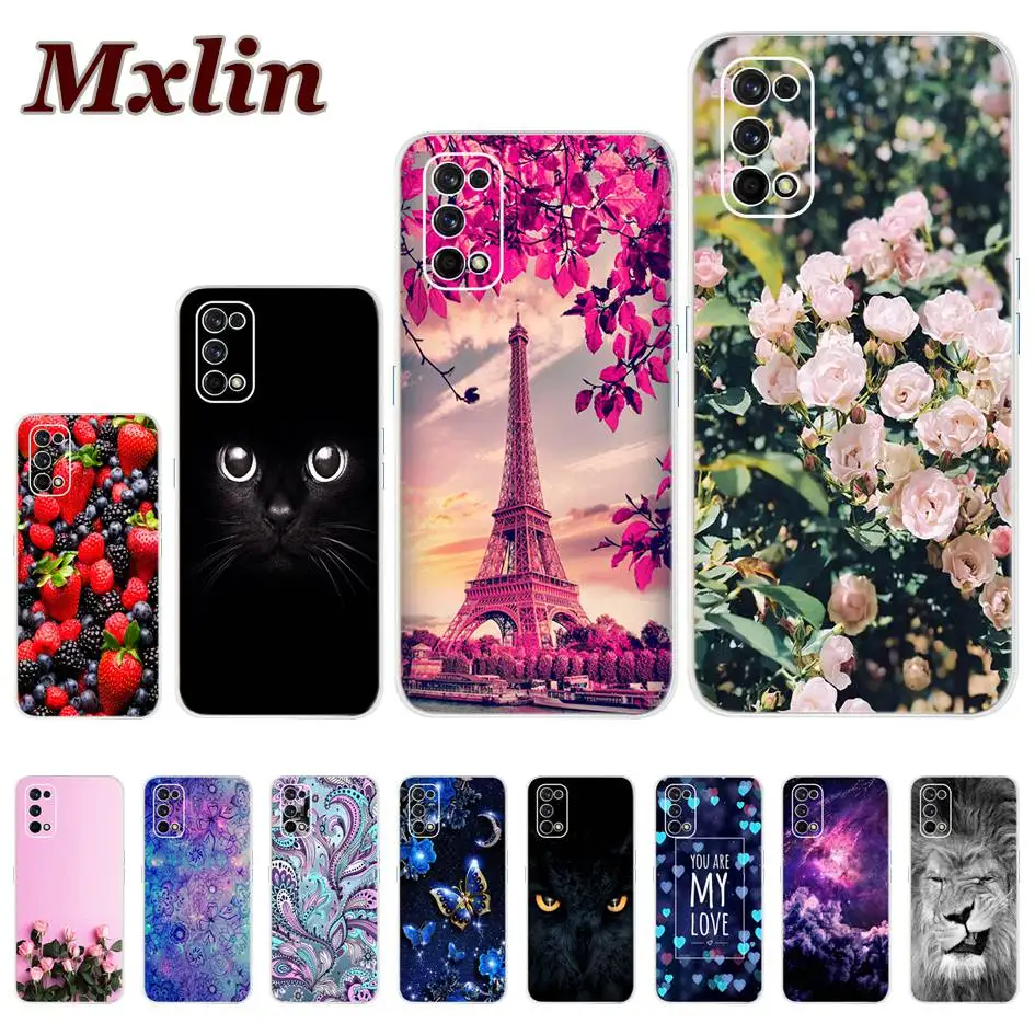 For Realme 7 Pro Case Fashion Phone Cover Soft Back Cases for OPPO Realme7 Pro Silicone Case Realme 7 Bumper Realme 7Pro RMX2170