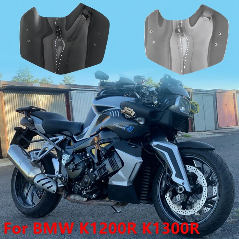 K1200R 05-08 K1300R 09-15 Windshield WindScreen Front Glass Cover Deflectors Wind Shield Screen for BMW K1200 K1300 R 2