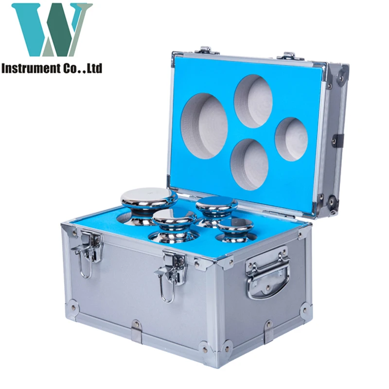 5kg-1kg Set Total 10KG OIML ASTM E1 E2 F1 F2 M1 Grade Heavy Calibration Weight SUS316L SUS304 Stainless Steel Test Weights