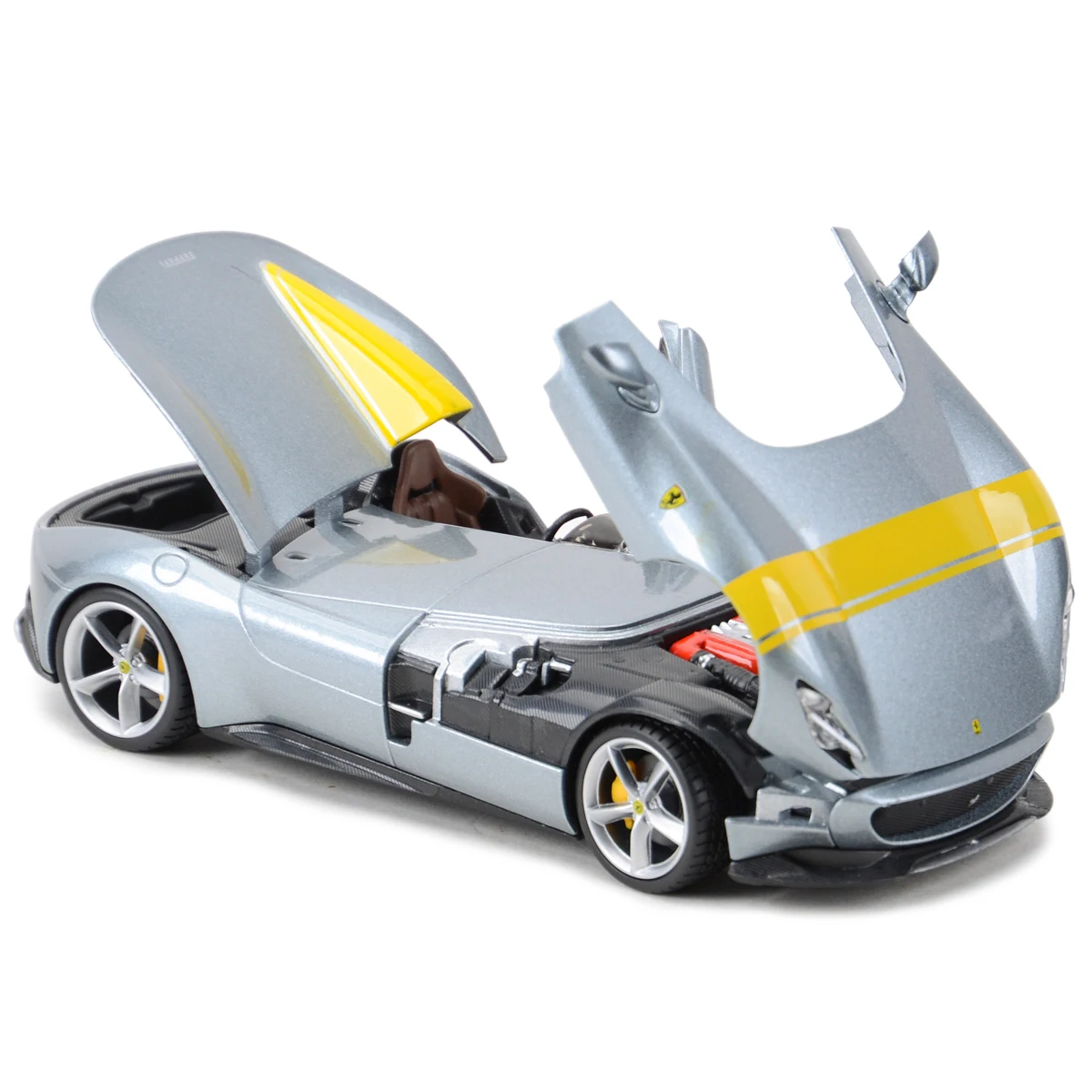 Bburago 1:24 Scale Ferrari Monza SP1 Alloy Luxury Vehicle Diecast Cars Model Toy Collection Gift
