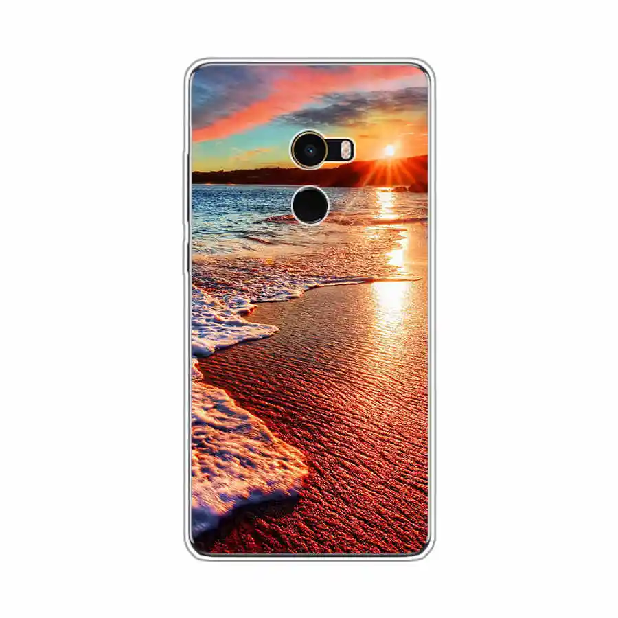 Case For Xiaomi mi mix2 Case For Xiaomi mi mix 2 Case soft Silicone Printed Cover For Xiaomi Mix 2 Phone Case Cover cat