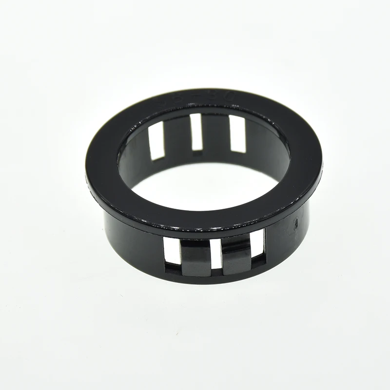 Plastic snap-on wire grommet gasket clamp 8-50mm pc desk wire inlet outlet Seal ring hole plug cover cable Rack holder protector