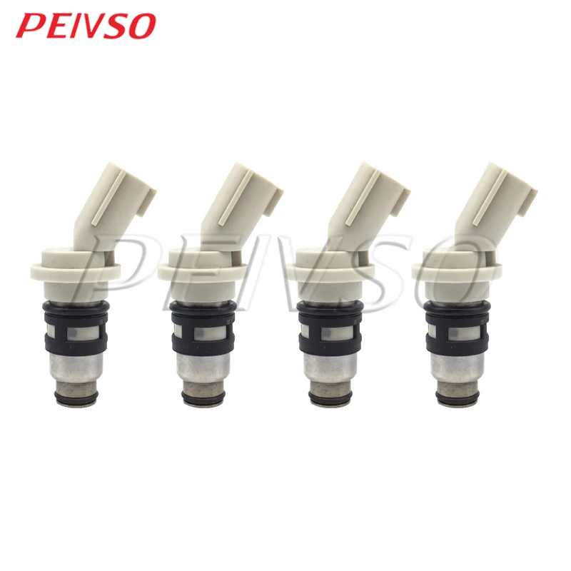 

PEIVSO 4pcs 16600-41B00 16600-93Y00 A46-H02 Fuel Injector For Nissan Micra II K11 1.0i 16V 1992~2003 1.3i 16V 1992~2000