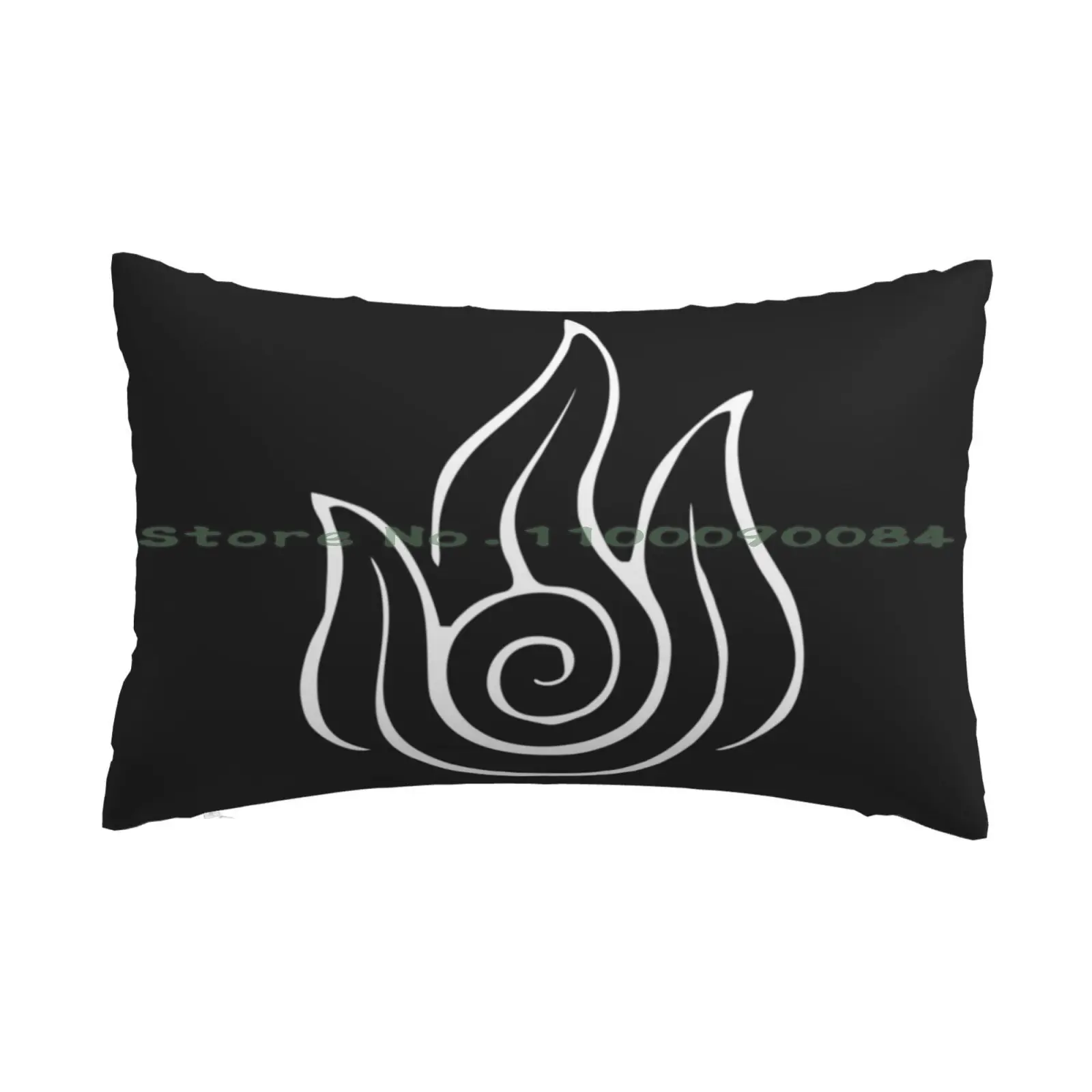 Fire , The Last Airbender ( White ) Pillow Case 20x30 50*75 Sofa Bedroom Mv Agusta Stuff Mv Agusta Long Sleeve Mv Agusta Wallet