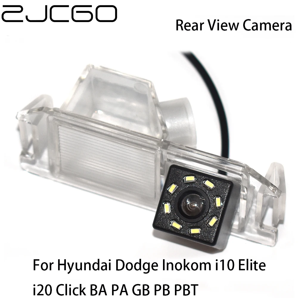 ZJCGO CCD Car Rear View Reverse Back Up Parking Night Vision Camera for Hyundai Dodge Inokom i10 Elite i20 Click BA PA GB PB PBT