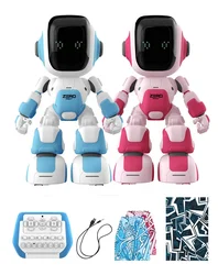 Multifunction Smart Robot Voice Control Singing Dancing Robot Children's Educational Toys Early Education Robot RC Robot Gifts