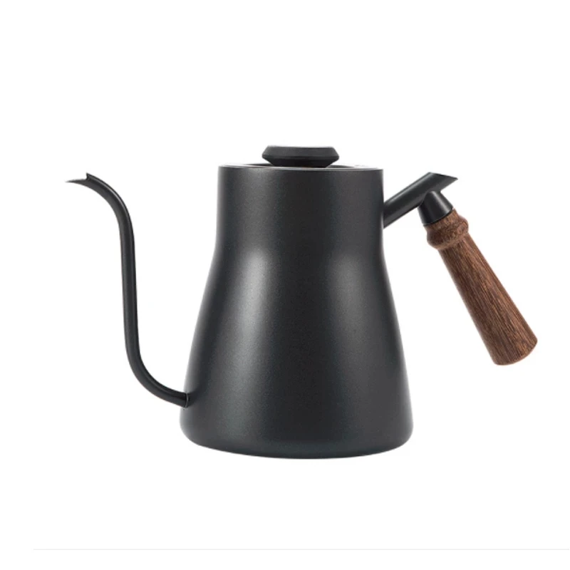 

850ml Stainless Steel Long Narrow Spout Coffee Pot Gooseneck Kettle Hand Drip Kettle Pour Over Coffee With lid thermometer