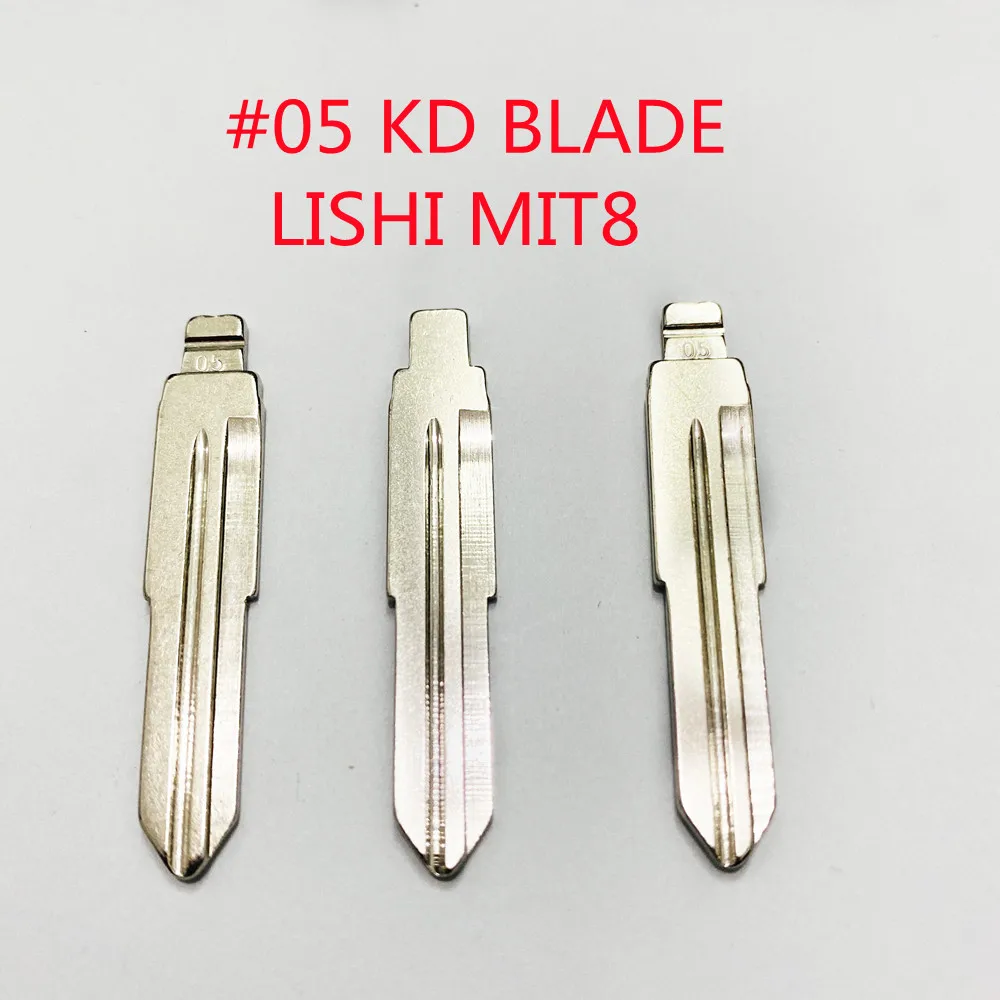 10pcs MIT8 Car Key Blade #05 KD Key Blade for Suzuki Wagon R TOYOTA PREVI for Chevrolet Spark For KD KEYDIY VVDI XHORSE Remote