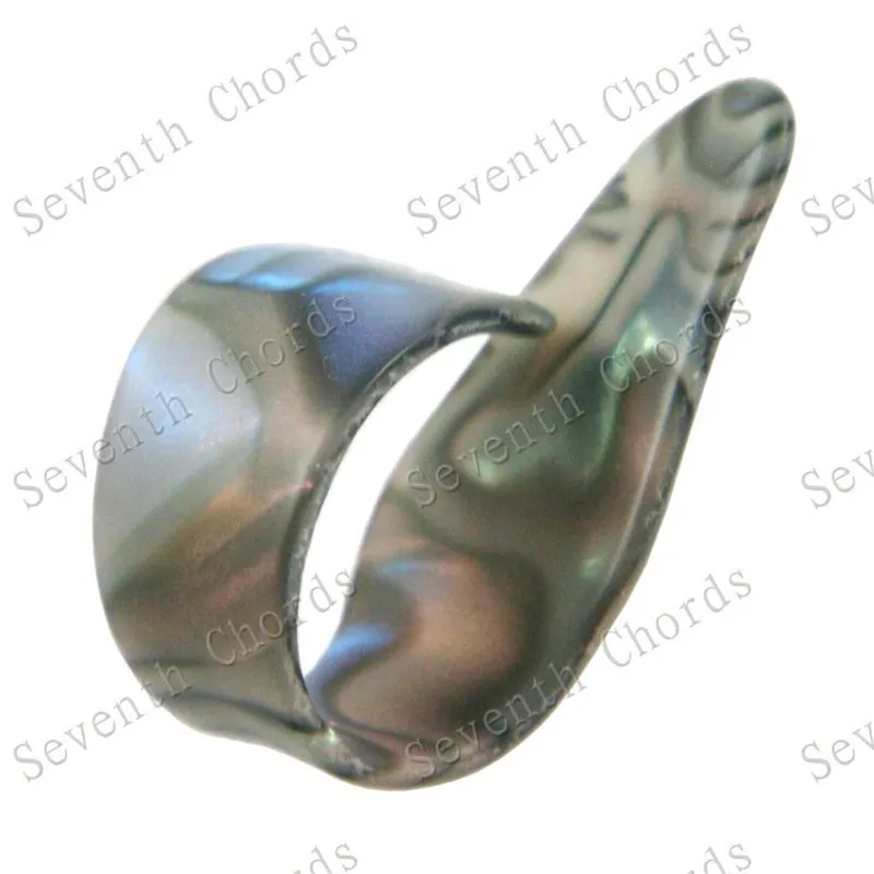 Zelluloid-3-Finger-Picks, 1 Daumen-Pick als Set, Gitarren-Picks, Plektren, Gitarren-Zubehör, Teile – Detail 7