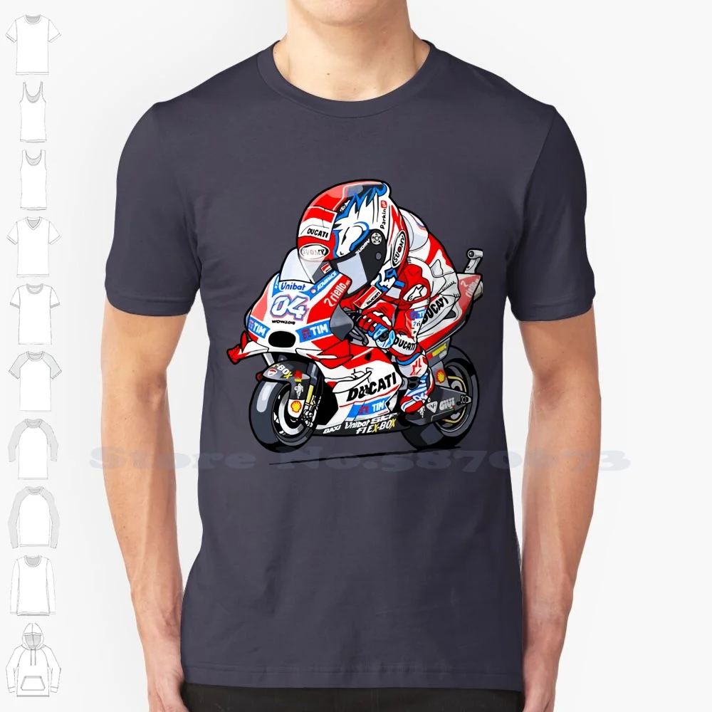 Dovi 04 Limited Edition 04 100% Cotton T-Shirt Davizioso Andrea Davizisioso Grandprix 20 El Paris France Franco