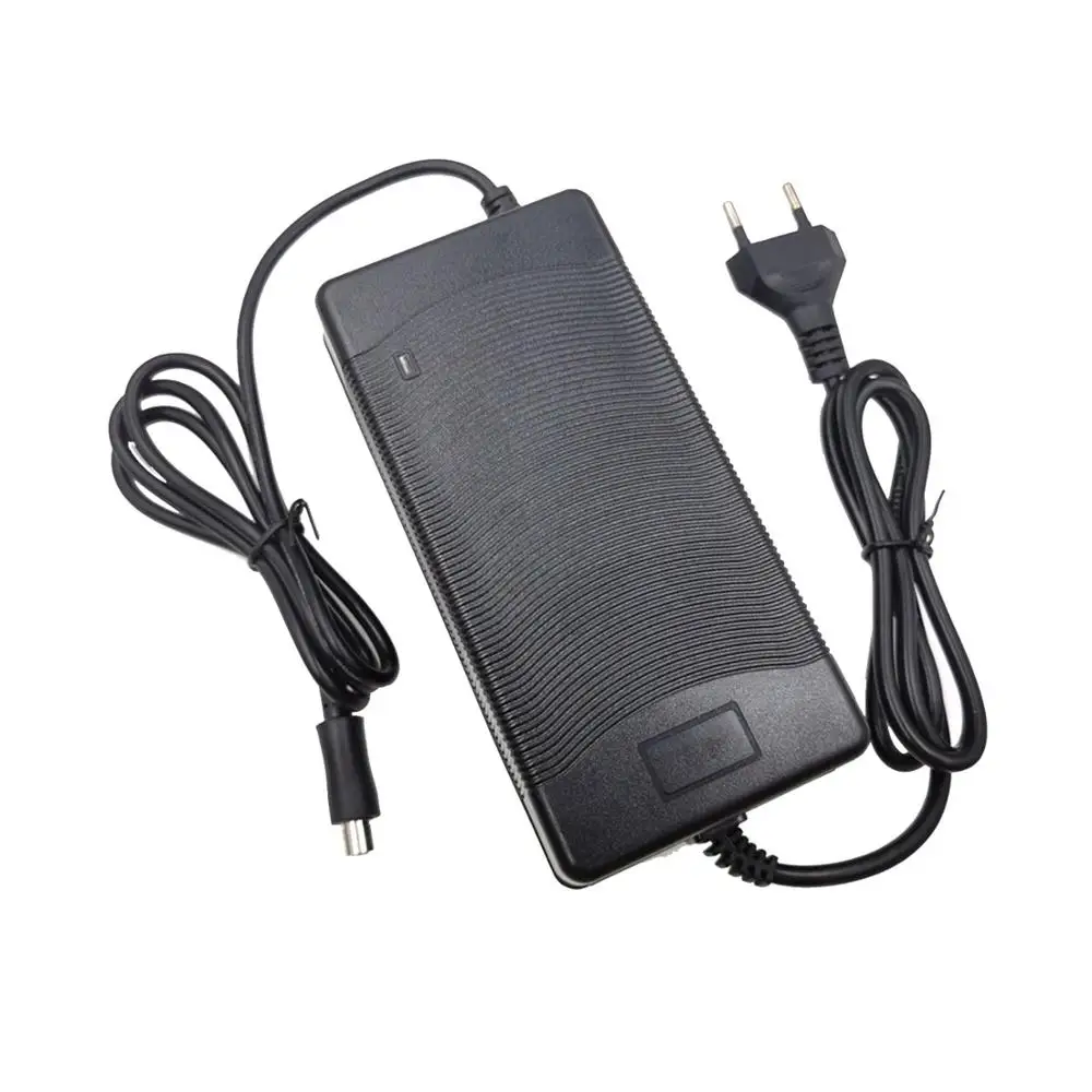 54.6V 3A Li-ion Battery Charger For 13S 48V lithium battery Charger With RCA8MM Connector