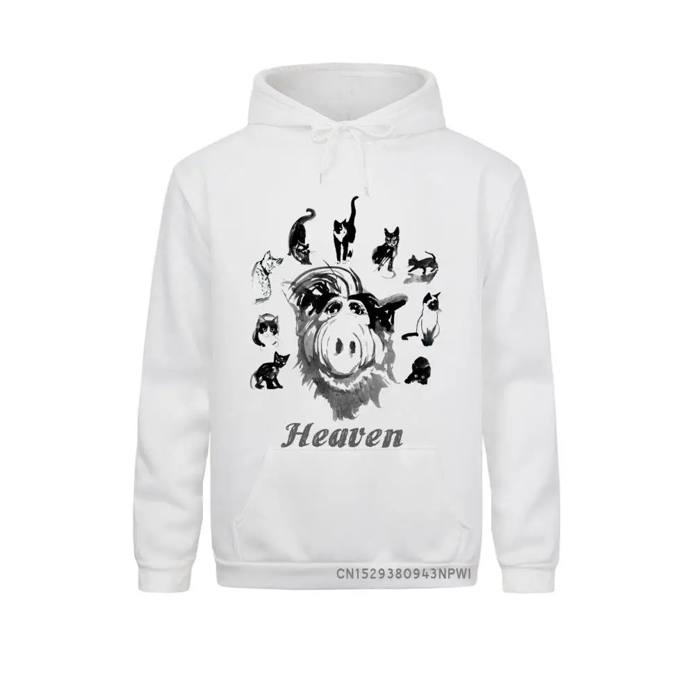 

Cartoon Heaven Alf Sweatshirt Male Sweatshirt Hood Camiseta Hood Pullovers Oversize Streetwear For Men