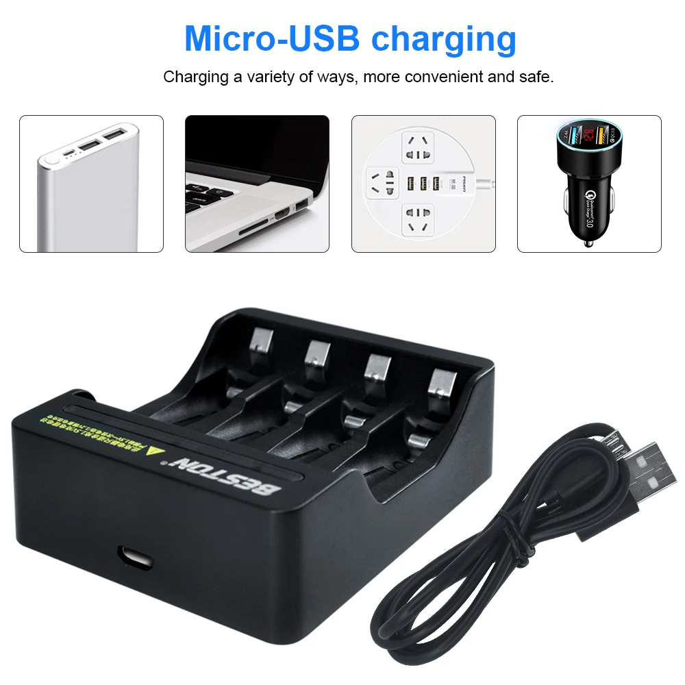 جديد 1000mWh 1.5 فولت AAA بطارية قابلة للشحن AAA بطارية قابلة للشحن للتحكم عن بعد لعبة 1.5 فولت ليثيوم AAA بطارية قابلة للشحن