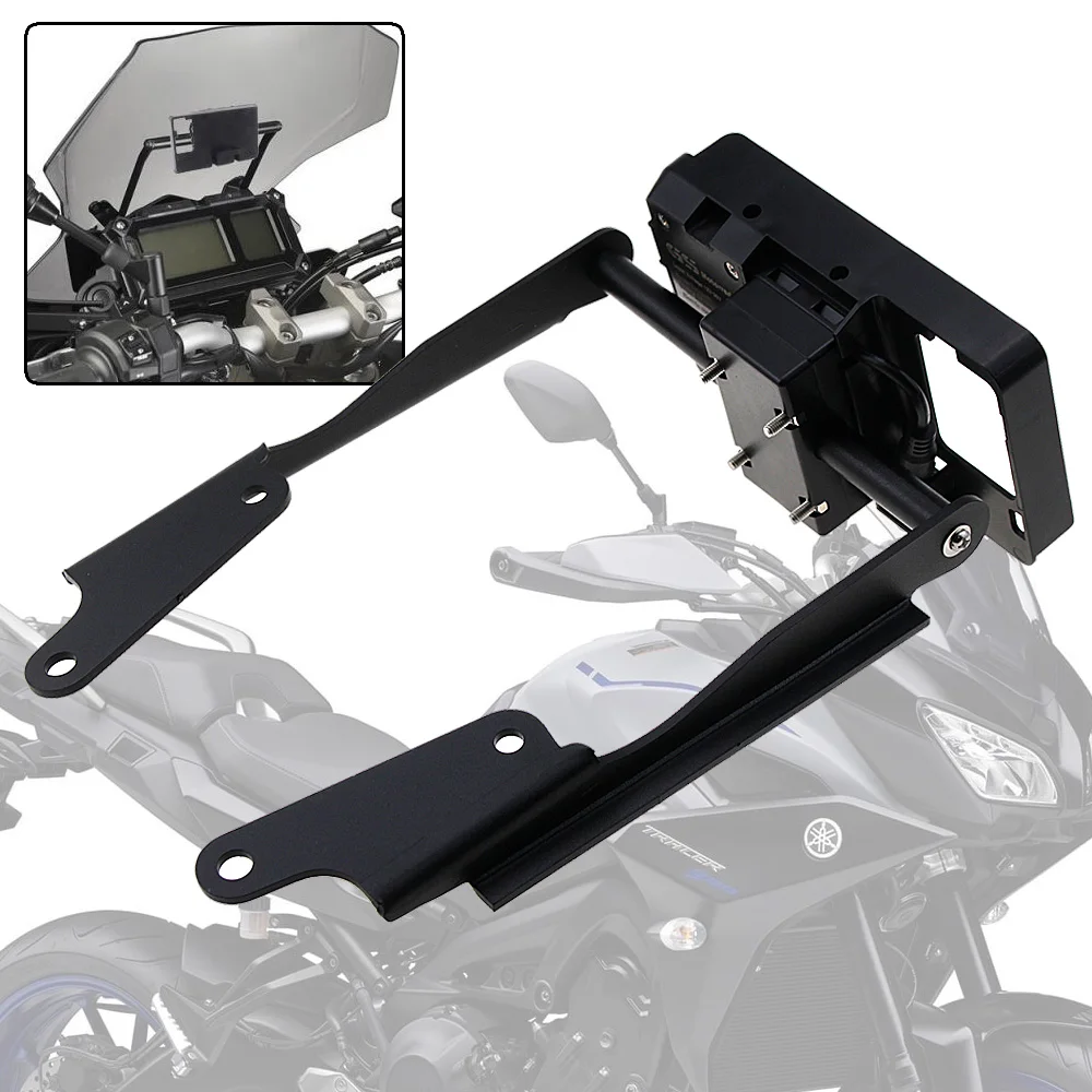 New GPS Smart Phone Navigation Mount Mounting Bracket Adapter Holder for Yamaha MT 09 MT09 Tracer 900 2016 2017