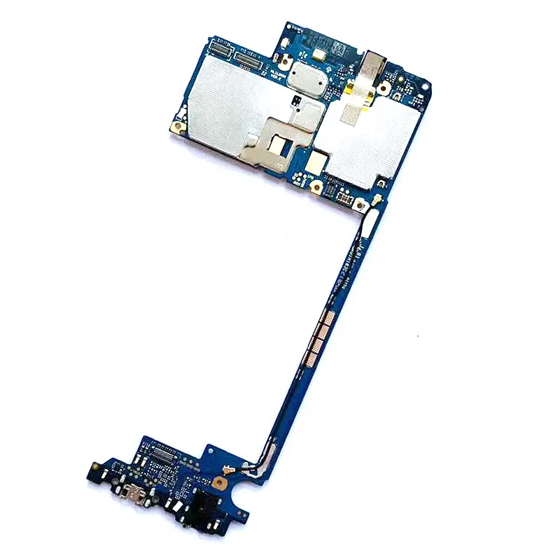 Ymitn Electronic panel mainboard Motherboard unlocked with chips Circuits flex Cable For Huawei Y7 prime 2018 LDN-L21 LDN-AL00