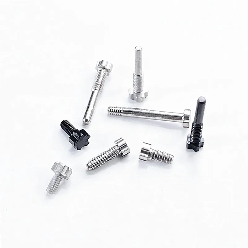 Stainless Steel Four-star Five-star Screw For Richard Mille Watch Rm Watch Strap Bezel Back Cover Replacement Screw Tool