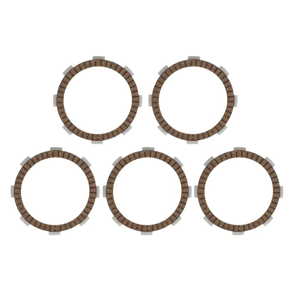 5PCS Clutches Plates Set FOR YX88 Z155 YX140 YX150 YX160 Pit Bike Friction Clutch Plates Disc YX 140 150 160 88 Z 155