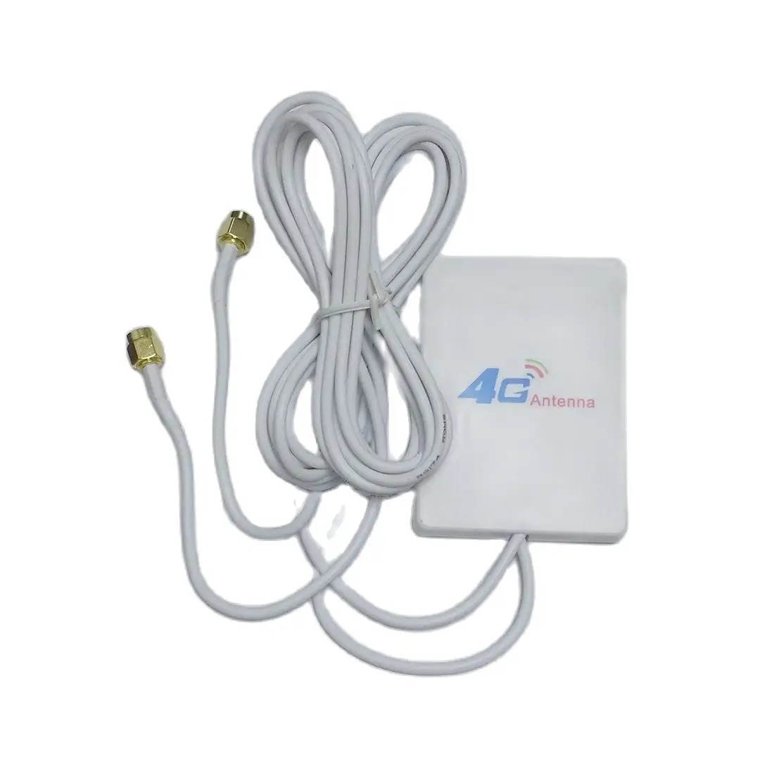 4G/3G LTE Aerial  Small Panel Antenna 10dbi With 2x Extension Cables 3meters  TS9/CRC9 SMA Connector