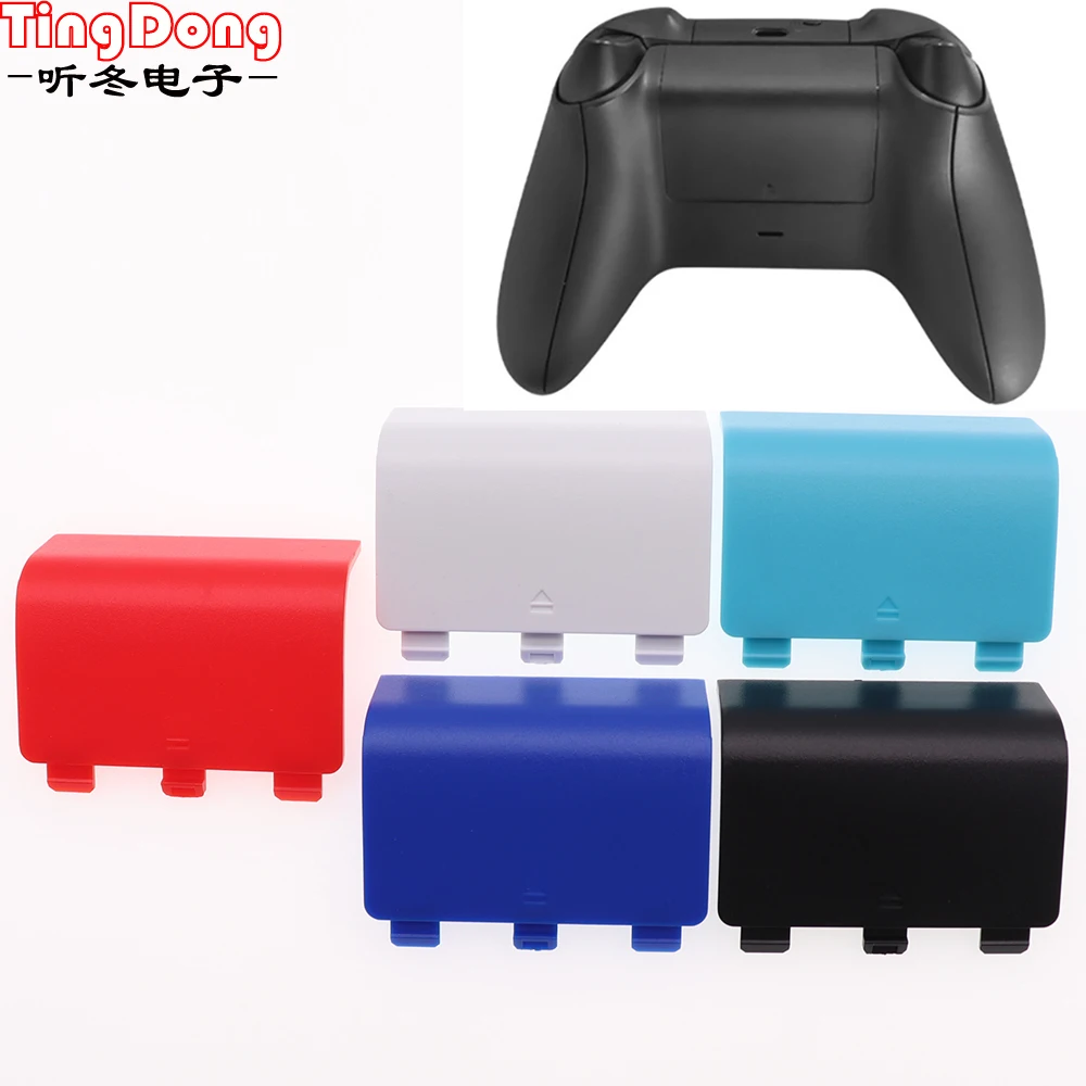 Replacement Battery Back Cover Lid Door Shell for XBox Series S X Controller Plate Case red blue white black