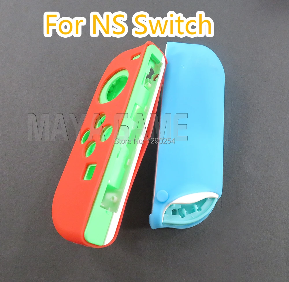 1set Silicone Case Soft Anti-Slip Protective Cover Skin Thumb for Nintendo Switch NS NX Joy-Con Controller