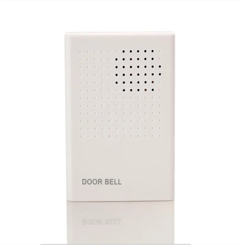 Wired Door Bell Chime DC 12V Vocal Wired Doorbell Welcome Door Bell For Office Home Security Access Control System White