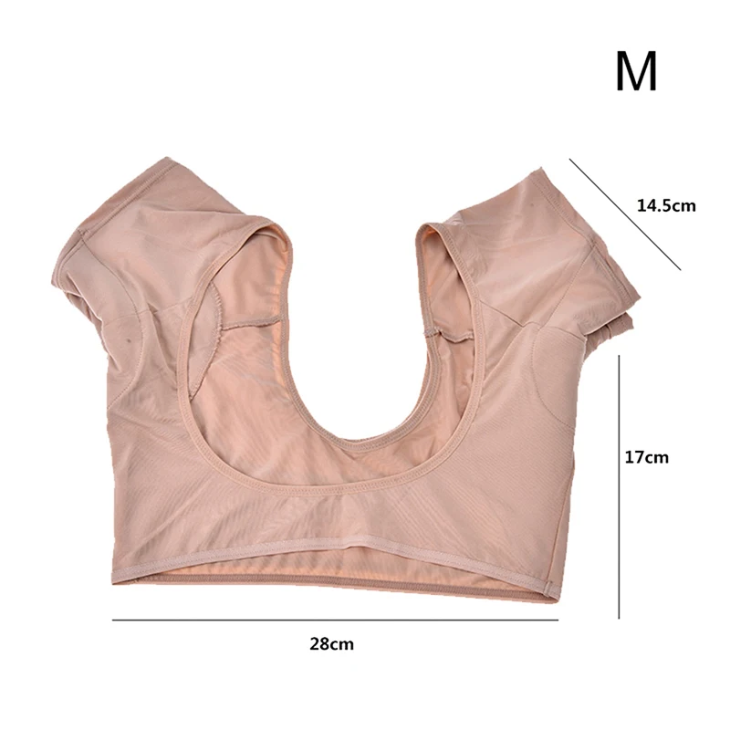 1Pcs M/L Absorb Sweat Top Washable Underarm Sweat Guard Pads Perfume Absorbing Deodorant Casual Vest Tanks