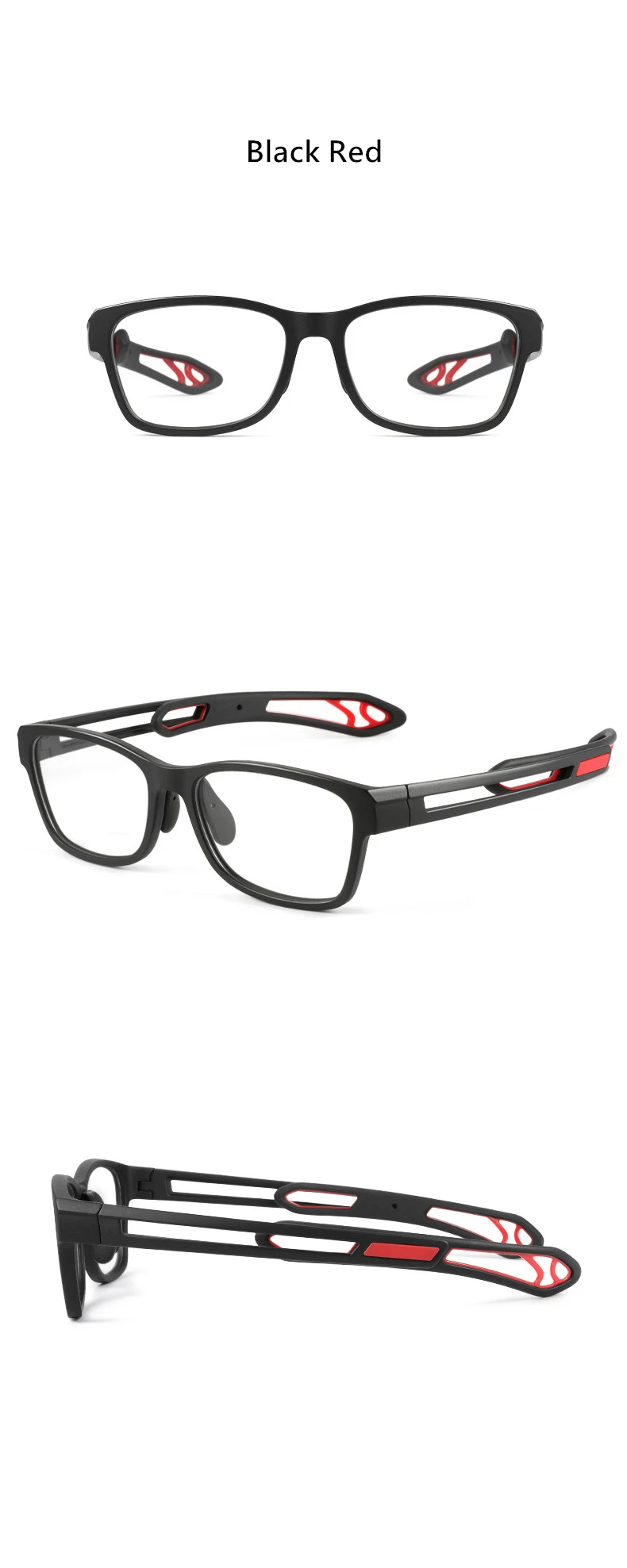 Männer Und Frauen Mode Im Freien Reiten TR90 Brille Nicht-Slip Myopie Basketball Sport Brille Super Licht Und Komfortable YD1927 – Detail 8