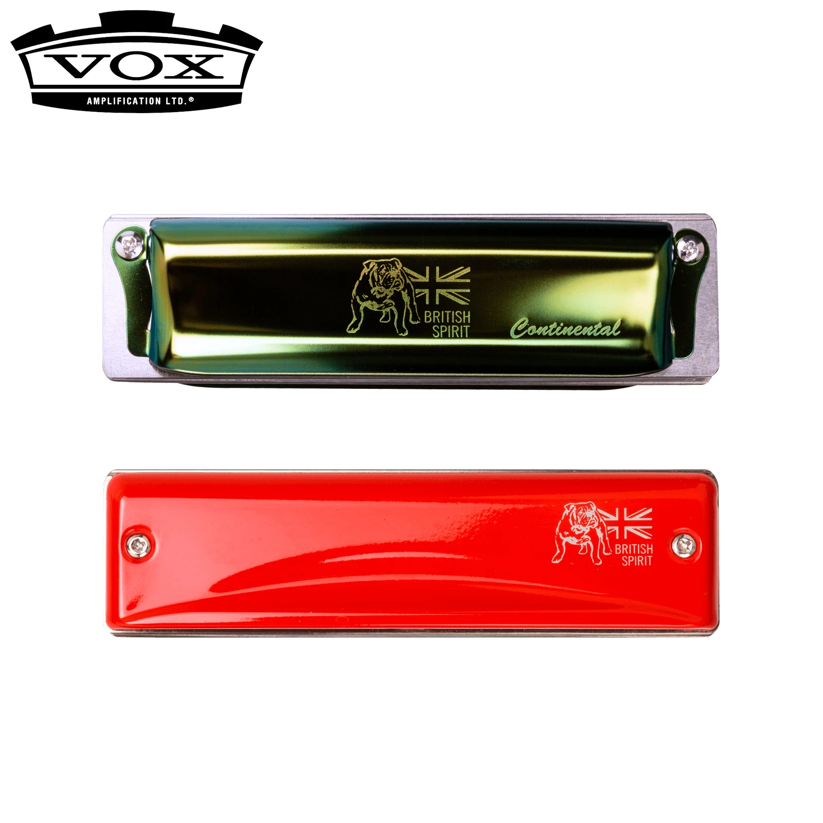 Diatonic harmonica vox continental type 1/type 2 - 10 hole， vch-1/vch-2 blues harmonica，key of C/D/G/A