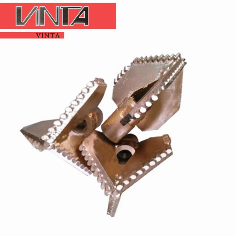 Geological Drilling Tool Well Drill Full Tooth Wing Alloy Broca Blade Acessórios para Ferramentas