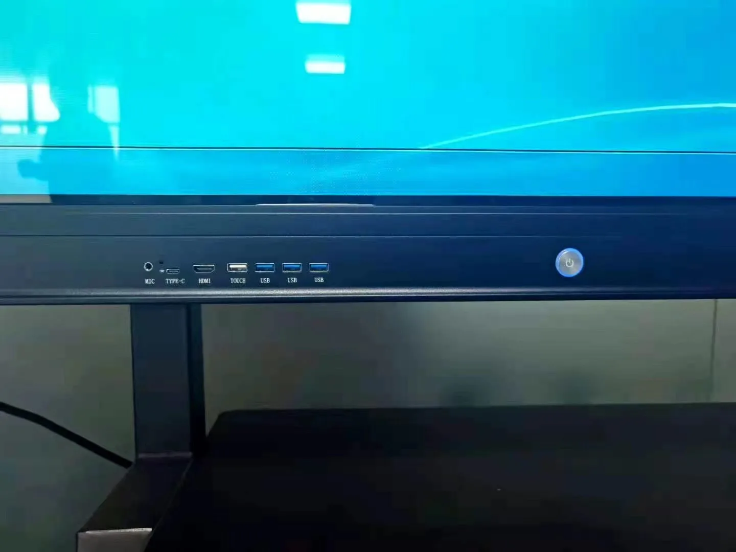 Pantalla de enseñanza todo en uno con Wifi y cámara integrada, pantalla táctil de 70 pulgadas, pizarra digital interactiva escolar