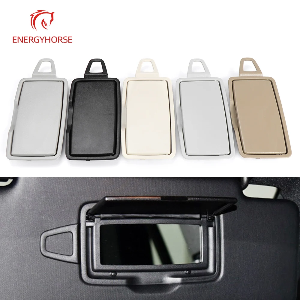 Sun Shade Visor Makeup Cosmetic Mirror Cover For Mercedes Benz C Class GLC Coupe W205 W253 C180 C200 C220 GLC260 GLC300 400