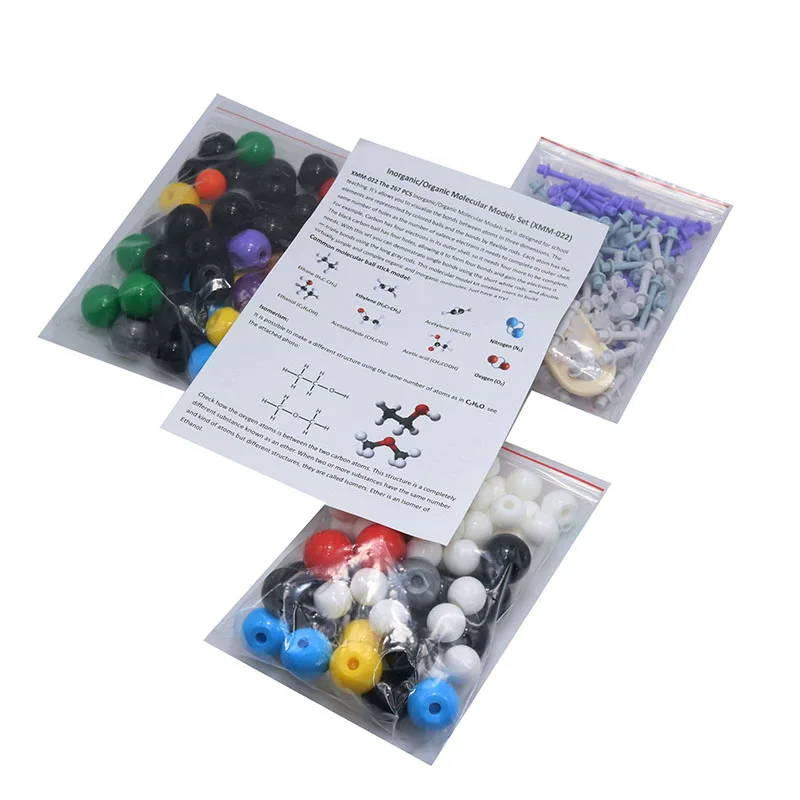 Suitable For Teaching And Laboratory Lnorganic/organic Chemistry Tutorial Chemical Molecular Structure Model Teaching Tool Kit