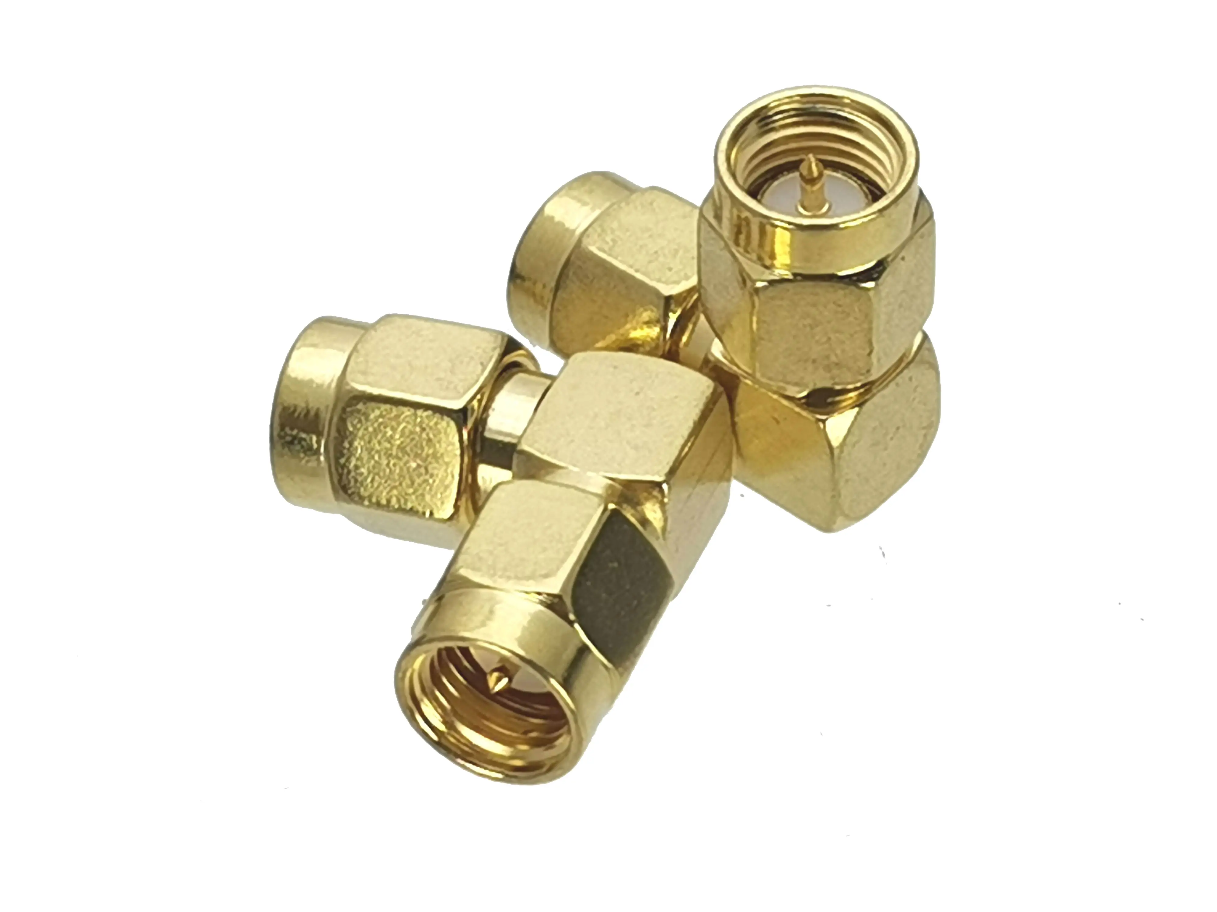 SMA Coax Connector Cable Gender Changers,SMA Male/Female to RP-SMA Male/Female Coax Adapter Low Loss Coaxial Connector for Radio view 5
