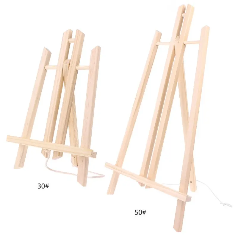 Artist Easel Collapsible Wooden Easel DesktopDisplay Stand Tripod Canvas Holder for Framed Photos Paintings Artworks .