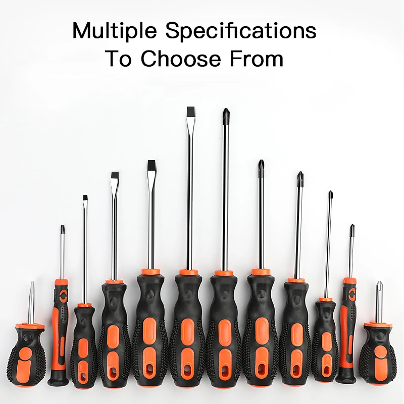 AIRAJ 6/8/10 Pcs Screwdriver Set Multifunctional Appliance Parts Repair Hand Tool One Word Cross With Magnetizer and Storage Bag