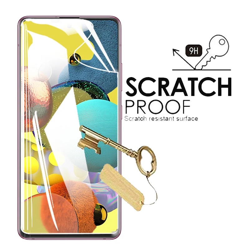 Protective Hydrogel for Samsung Galaxy A71 A51 5g Screen Protector Camera Lens Tempered Glass for Samsung A716 A715  A516 A515