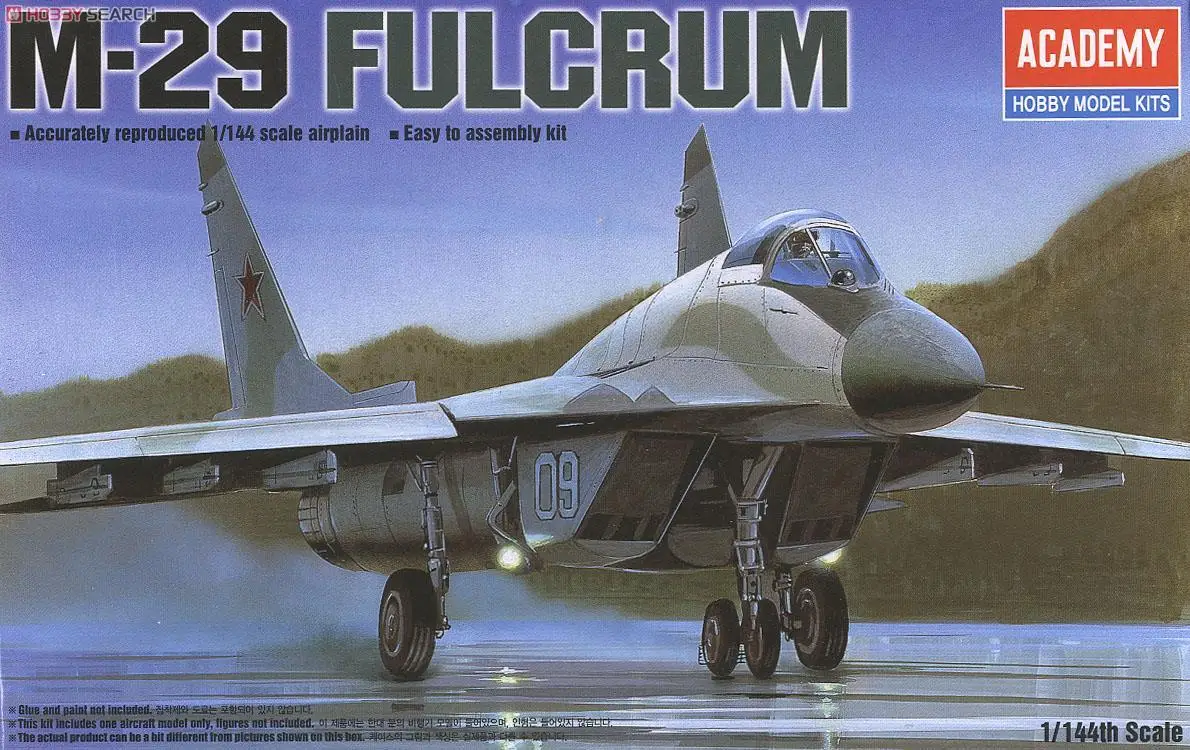 

ACADEMY 12615 1/144 Mig-29 Fulcrum model kit