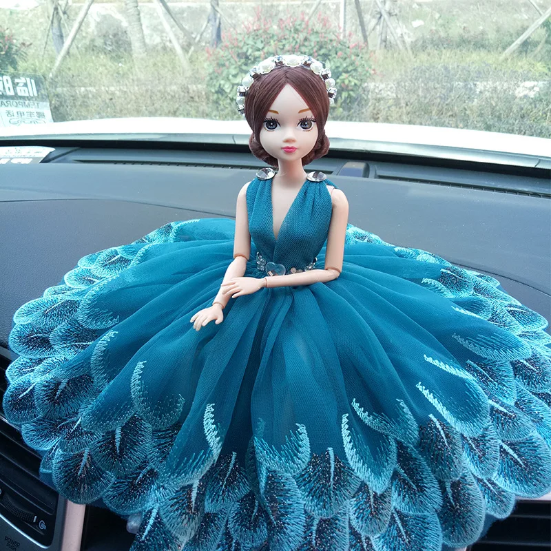 Wedding Car Decoration Interior Ornament Dolls Cute Cartoon Funny For Wedding Car Dashboard Decorations Accessories for Girl Car