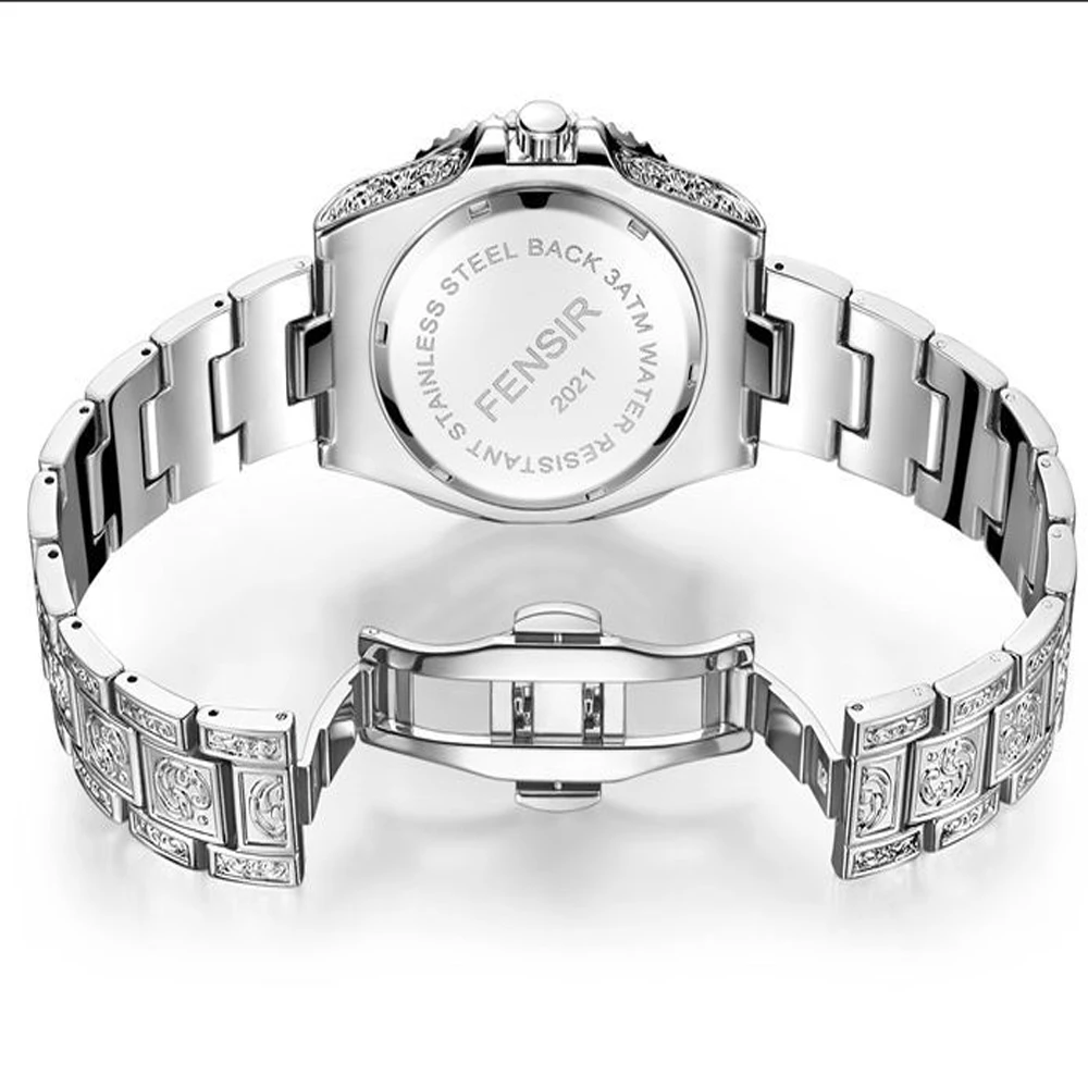 Watch Men Fashion copy Wristwatch Men watch Luminous Needle Calendar Male copy Watch montre homme
