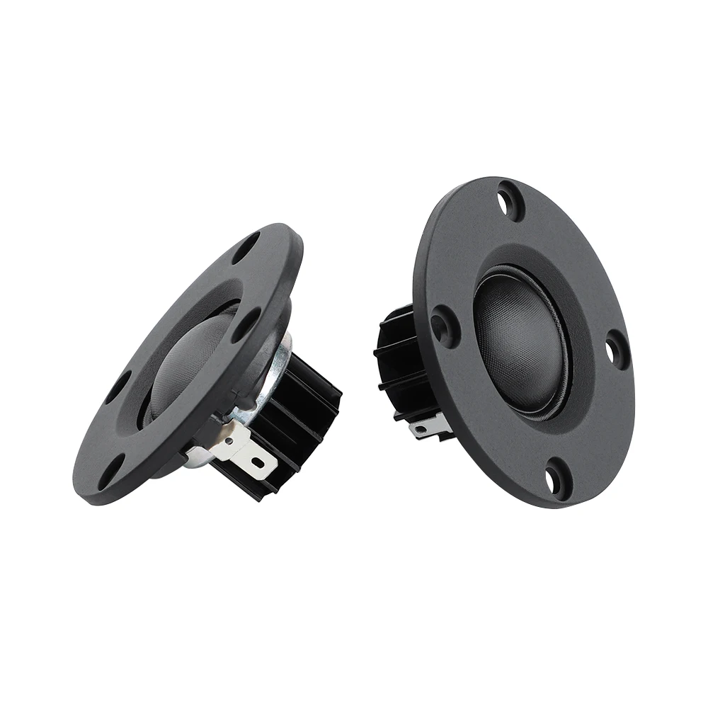 AIYIMA 2 uds altavoces portátiles de Audio de 2 pulgadas 6 Ohm 30W ABS Altavoz portátil radiador de aluminio Hifi Altavoz Tweeter de cine en casa