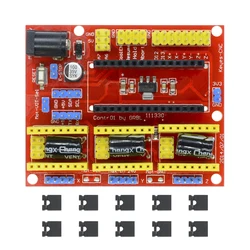 I2C IIC CNC Shield V4 3 Axis Stepper Motor Driver  Engraving Machine Expansion Board 3 Channel for Arduino GRBL Compatible