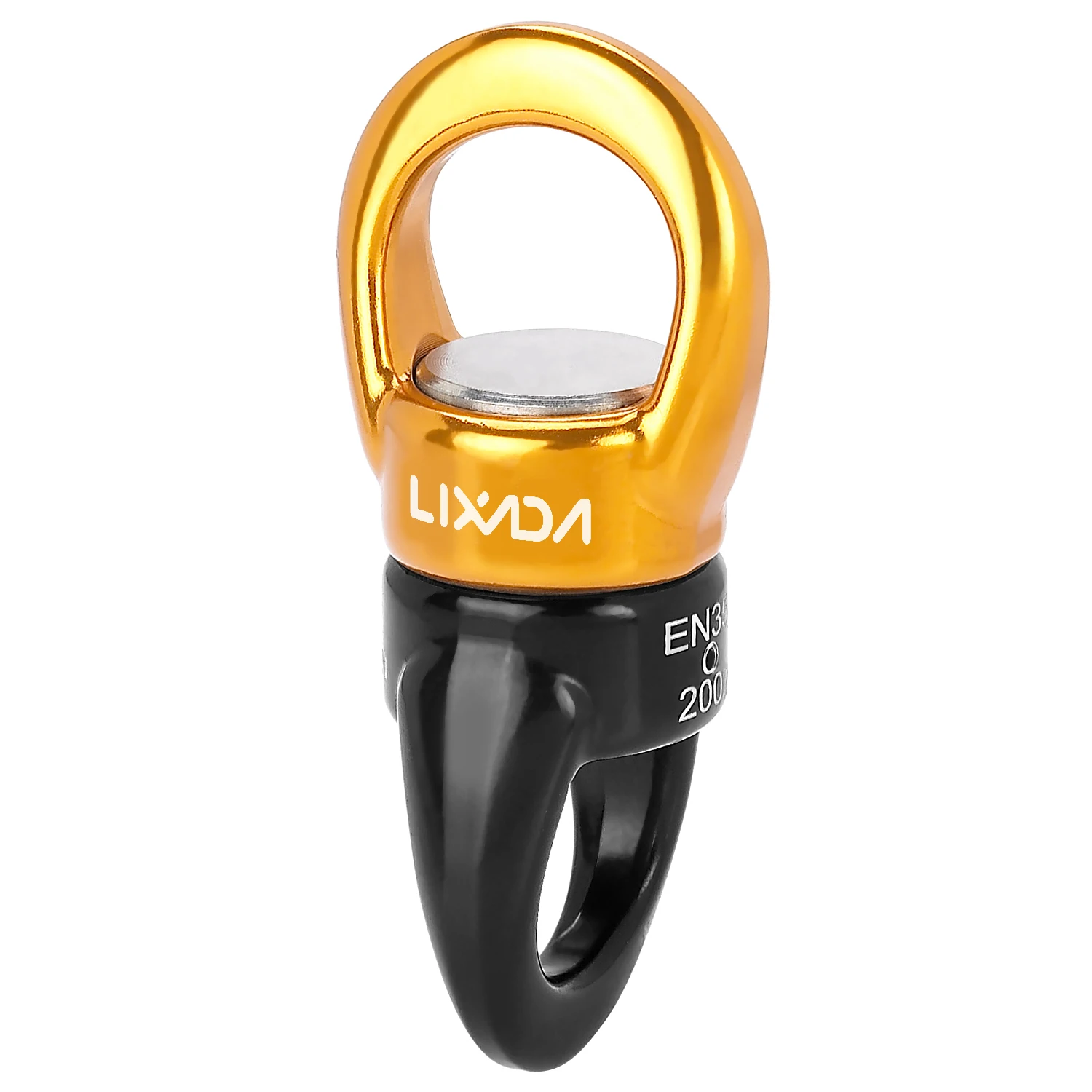 Lixada Swing Swivel 30kN najbezpieczniejsze urządzenie obrotowe huśtawka Spinner karabinek obrotowa lina wspinaczkowa krętliki do drzewa