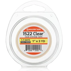 1522 clear 3 yard lace front support tape 2.54 cmx3yards for toupee/ wigs .
