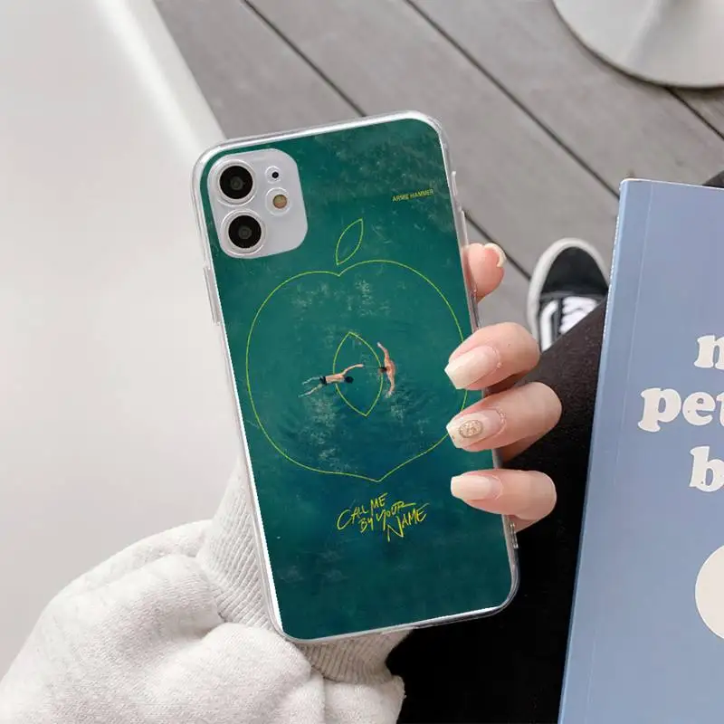 Call Me by Your Name Phone Case Soft Case for iphone 13 11pro 12pro MAX 8 7 6 6S Plus X XS MAX 5 5S SE XR Fundas Capa