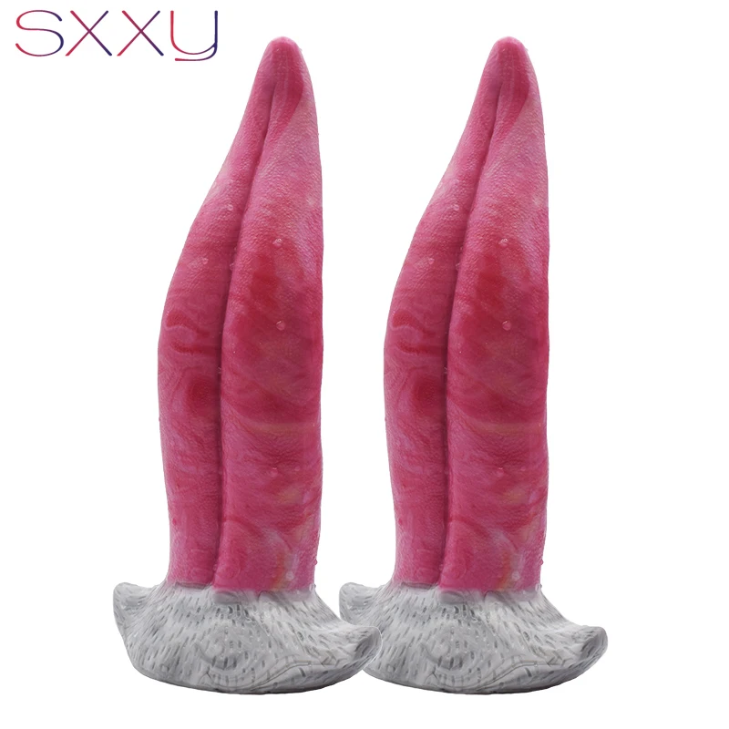 

SXXY Dragon Tongue Anal Plug Suction Cup Animal Fantasy Dildo Adults Sex Tools for Gay Anus Masturbator Fetish Erotic Sexual Toy