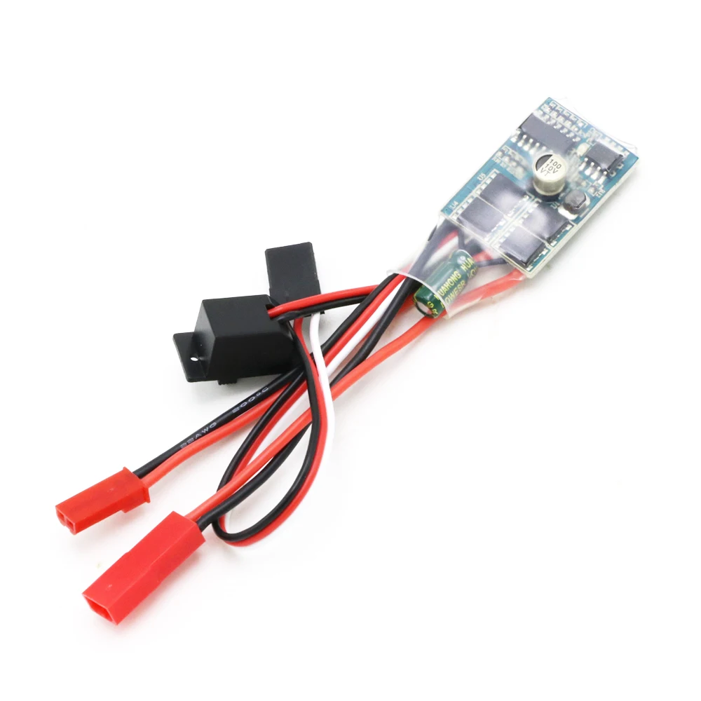 RC Car Brake 30A Brushed ESC Two Way Motor Speed Controller For 1/16 1/18 1/24 Car Boat Tank