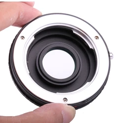 Anillo adaptador para Minolta MD MC lente a Sony Alpha AF MA cámara de montaje A77 II A99 A580 y otros modelos Focus Infinity MD/MA