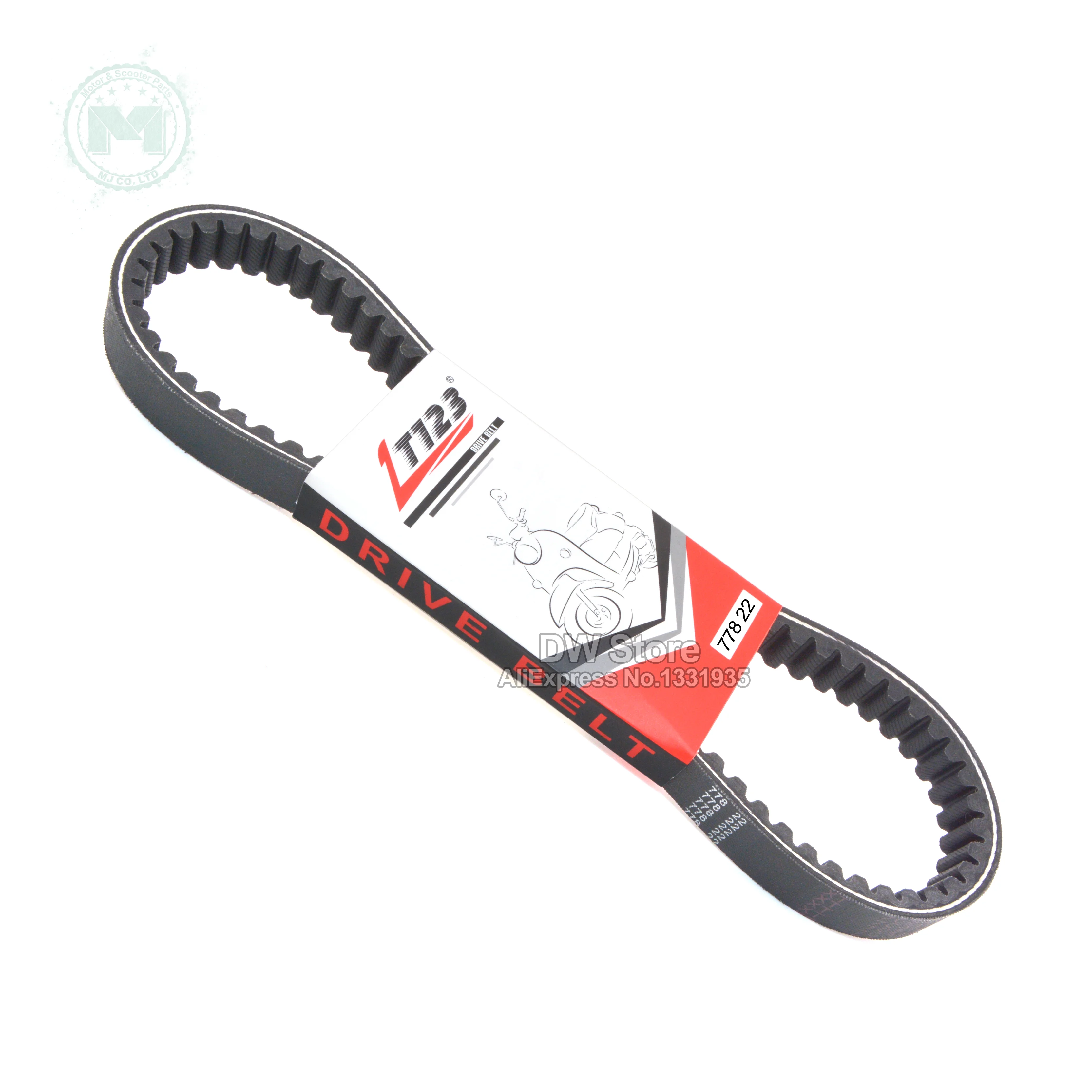 LT123 778 22 Scooter Moped ATV Hight Quality Rubber Drive Belt for Dingo T150 22x778 778*22